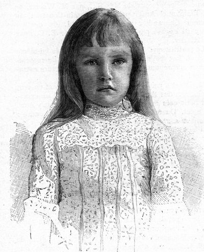 Princesa Elisabeth filha do Príncipe Rodolfo dos Habsburgos de Unknown artist