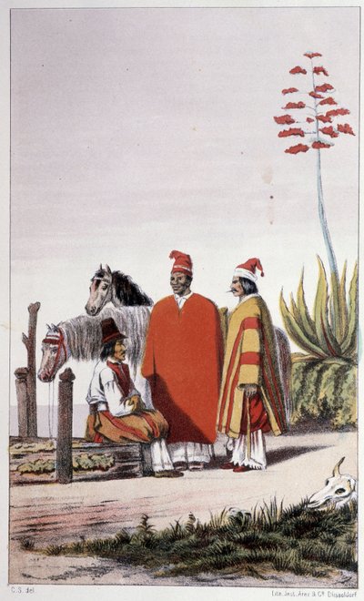 Private och landtfolk, Buenos Aires - em "First swedish circumnavigation" por Skogman Carl Johan Alfred, ed. Stockhlom, Adolf Bonnier de Unknown artist