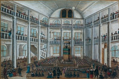 Igreja protestante de Charenton, de Liber Amicorum, Spira de Unknown artist