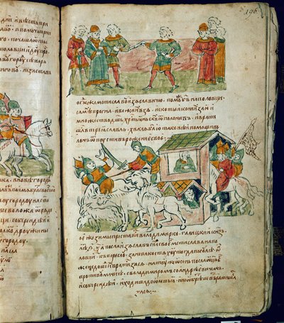 Crónica de Radziwill, pormenor de Unknown artist