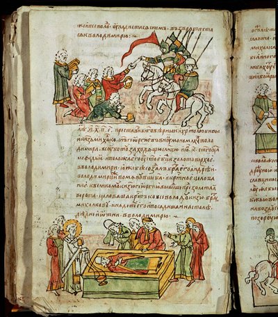 Crónica de Radziwill, pormenor de Unknown artist