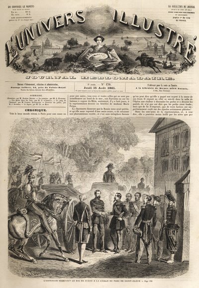 Recepção de Carlos XV (Carl XV de Unknown artist