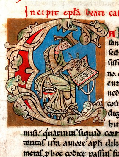 Representação do Papa São Calixte II (Gui de Borgonha, em italiano Guido dei Conti di Borgogna, Calisto II de Unknown artist