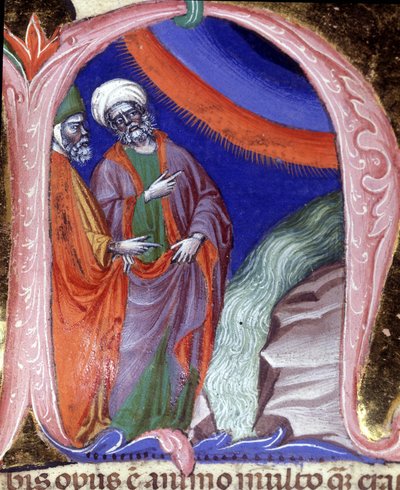 Representação de Thales de Miletus, matemático de Unknown artist