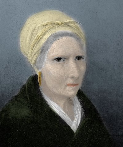 Rosa Raimondi (1776-1852) mãe de Giuseppe Garibaldi - mãe de Giuseppe Garibaldi - desenhando depois de uma pintura anónima. de Unknown artist