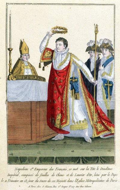 Sagrado Napoleão em 1804. de Unknown artist