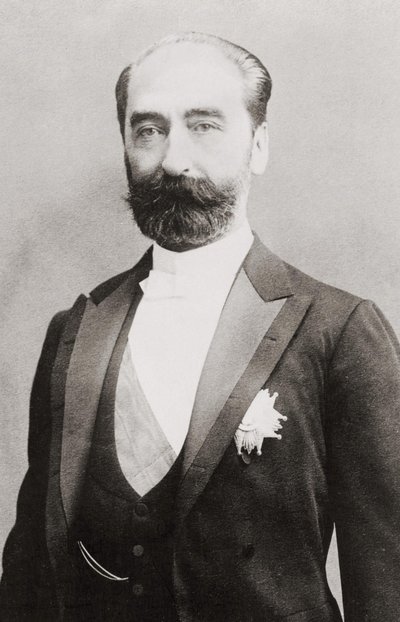 Sadi Carnot (1837-1894), Presidente da República Francesa em 1887. de Unknown artist