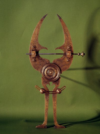 Instrumento de medição científica: uma compas. do século XVI. Artes Decorativas, Paris de Unknown artist