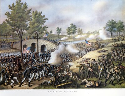 Guerra de Secessão (1861 - 1865) ou Guerra Civil Americana: 17 de Setembro de Unknown artist