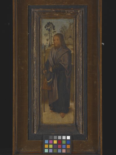 St. James (O Peregrino) (óleo sobre madeira) de Unknown artist