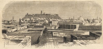 Síria: a cidade de Aleppo na Síria no século XIX - Aleppo na Síria - 1864 de Unknown artist