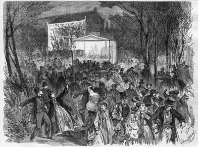 As Cervejarias de Berlim: o Templo do Bock Bier - Gravação no "Le Journal Illustrous de Unknown artist