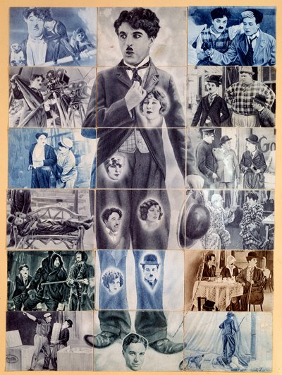 O Circo realizado por Charlie Chaplin de Unknown Artist