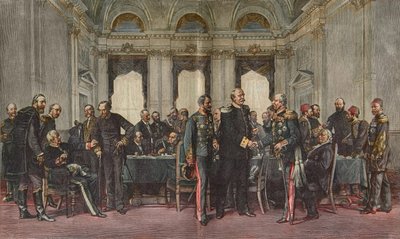 O Congresso de Berlim, 13 de julho de Unknown artist