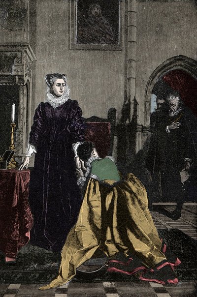 O Livro da Morte para Mary Stuart (Rainha da Escócia) de Unknown artist