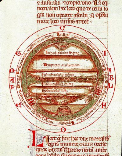 O globo terrestre (manuscrit de Unknown artist