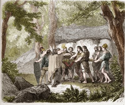 O gaulês e os gauleses: O Juramento dos Gauleses. de Unknown artist