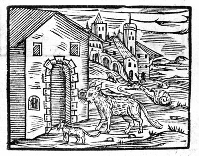 Os animais do diabo por Francesco Guaccio Compendium Maleficarum Milan 1608 de Unknown artist