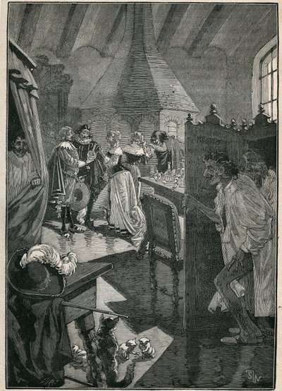 A arte do vidro: os vidraceiros. Gravura de 1885 em "Les arts et metiers illustres" de Adolphe BITARD. de Unknown artist