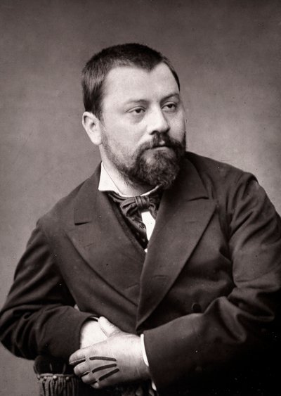 O artista Désiré-Jules Lubin retratado por ocasião do Salão de Paris em 1883 de Unknown