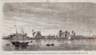 O antigo Forte de Richard-Toll de Unknown artist