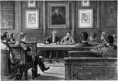 A palestra na Ecole Normale Superieure de la rue d
