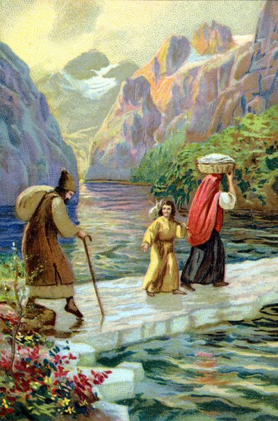 O milagre da ponte de gelo na vida de Zarathustra de Unknown
