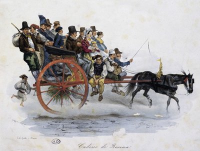 Transporte em comum: transporte de Unknown artist