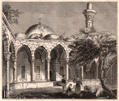 Vista, de, a, ruínas, de, um, mesquita, em, Payas, (ou, Bayas), em, síria, perto, alemanha de Unknown