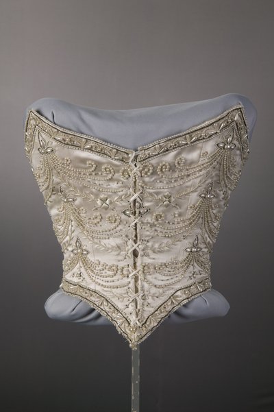 Corpete vestido de noiva de Unknown artist