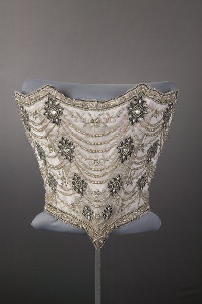 Corpete vestido de noiva de Unknown artist