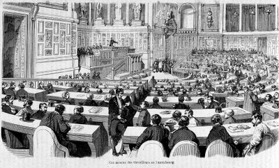 Comissão dos Trabalhadores do Palácio do Luxemburgo (Senado), revolução de 1848 de Unknown artist