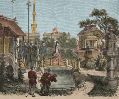 Exposição Mundial 1873 Viena na Áustria - Exposição Universal de Viena - Franz Joseph I da Áustria ( de Unknown artist