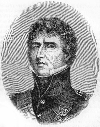 retrato Charles John - Baptist Bernadotte (1763-1844), Marechal de França, Rei Charles XIV da Suécia e Noruega. de Unknown artist