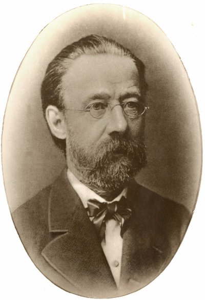retrato de Bedrich Smetana (1824-1884), compositor e pianista checo. de Unknown artist