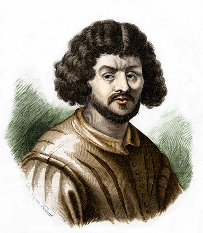 retrato de Claude Gellee, dit le Lorrain (1600-1682) pintor francês. de Unknown artist