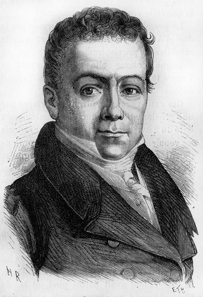 retrato de Gabriel Julien Ouvrard. Finanças francesas de 1770 a 1846). de Unknown artist