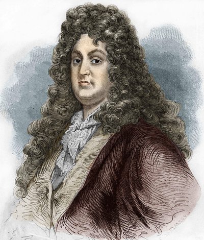 retrato de Jean Racine (1639-1699), poeta trágico francês. de Unknown artist
