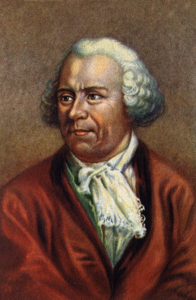Retrato de Leonhard Euler, matemático suíço. de Unknown Artist