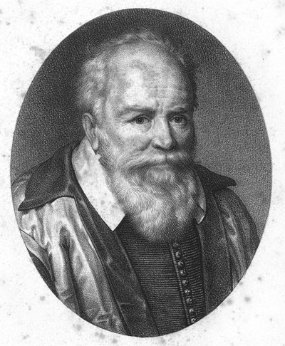 retrato de Pierre Jeannin disse o presidente Jeannin Magistrado e político francês (1540 a 1622). de Unknown artist