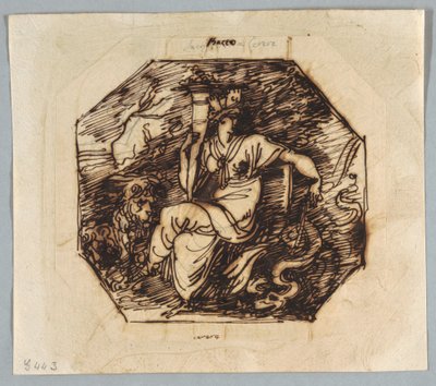 Desenho, Ceres, ca. 1810 de Unknown artistUnknown artist