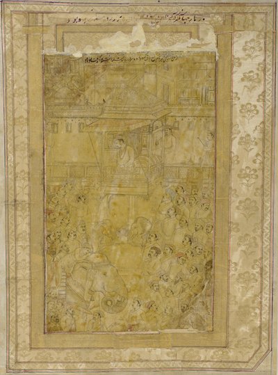 Um Darbar de Jahangir de Unknown artist