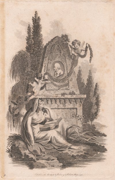 Um memorial a Shakespeare de Unknown artist