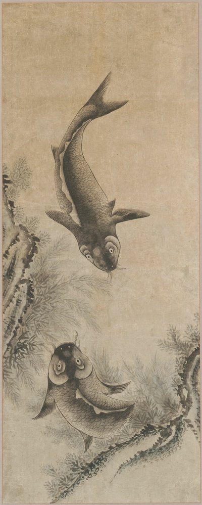 Um par de carpas de Unknown artist