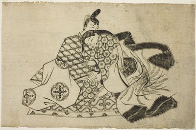 Uma folha de um álbum de shunga de Unknown artist