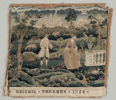 Bordado Abigail Parkman de Unknown artist