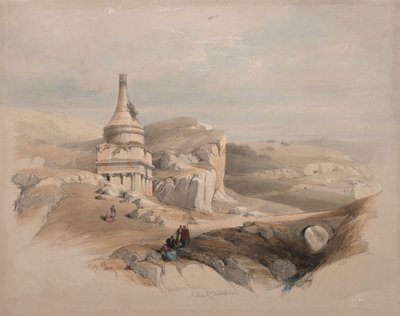Coluna de Absalão, Vale de Josafá de Unknown artist