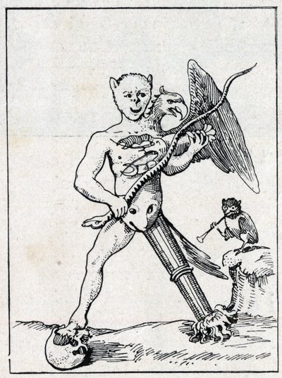 Alquimia: alegoria da Pedra Filosófica. de Unknown artist