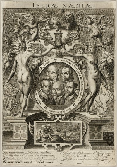 Alegoria sobre a inutilidade das conversações de paz com Espanha de Unknown artist