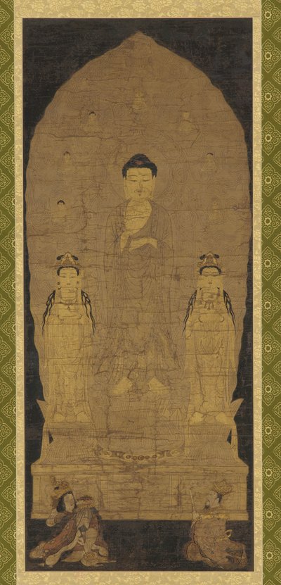 Tríade Amitabha de Unknown artist